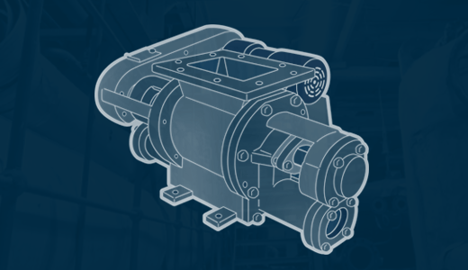 ロータリーバルブの種類「貫流型」